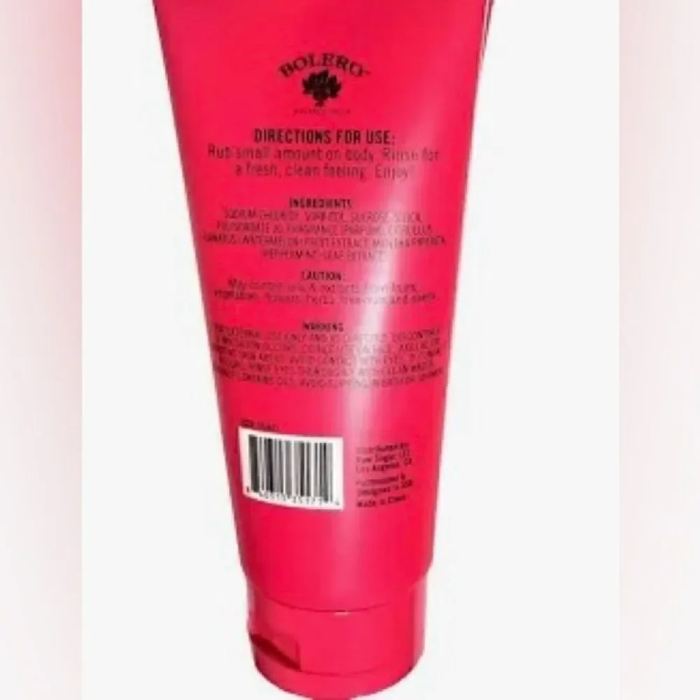 🛍️Bolero Beverly Hills pack of 2 Body scrub/watermelon + Mint Refreshing 5OZ🎀